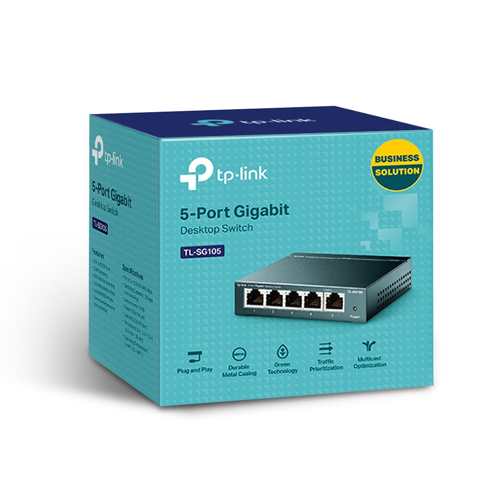 TP-Link TL-SG105 (5-Port 10/100/1000Mbps Desktop Switch)