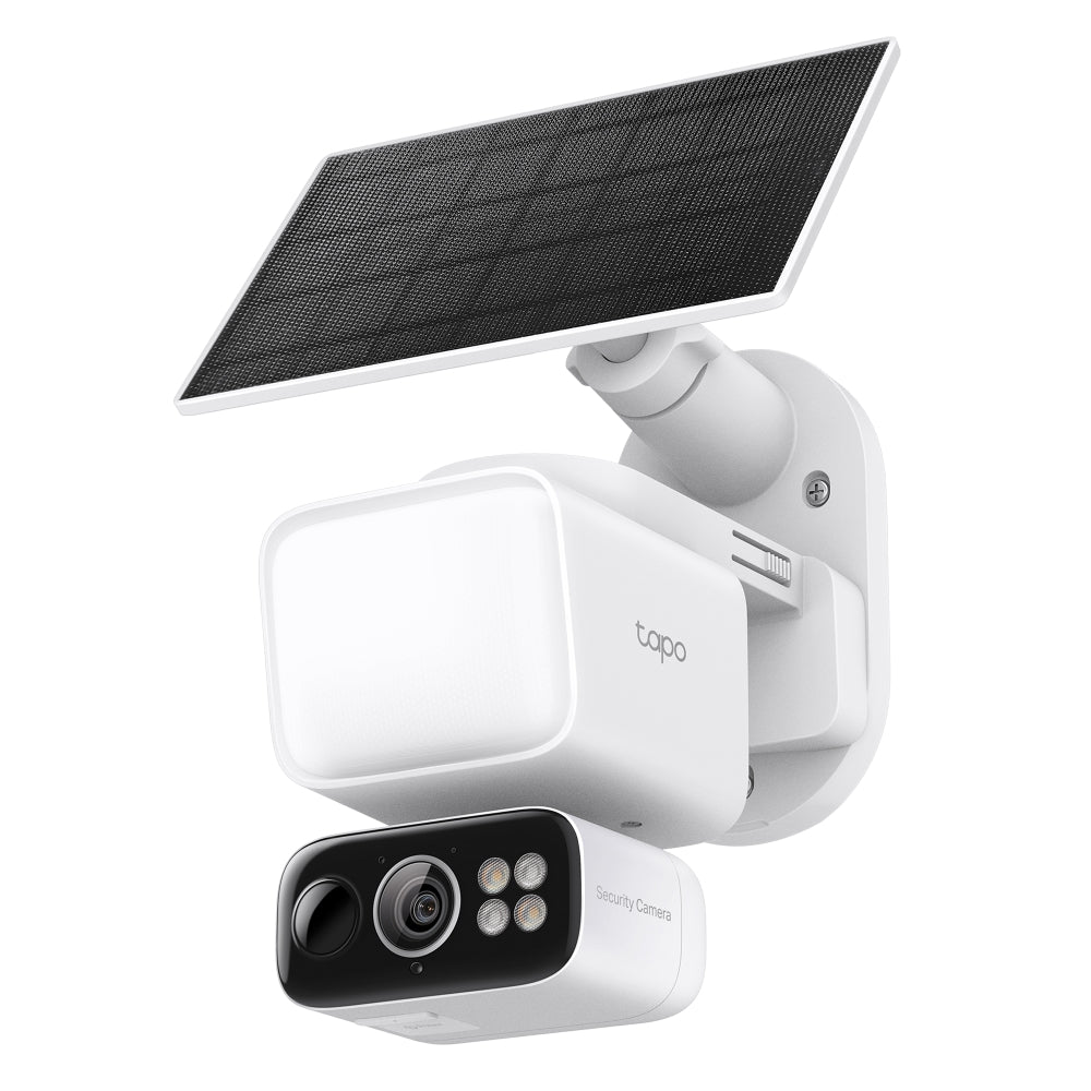 TP-Link Tapo C615F KIT กล้องวงจรปิด 2K พร้อมโซลาร์เซลล์ Solar-Powered Floodlight Pan/Tilt Security Camera Kit