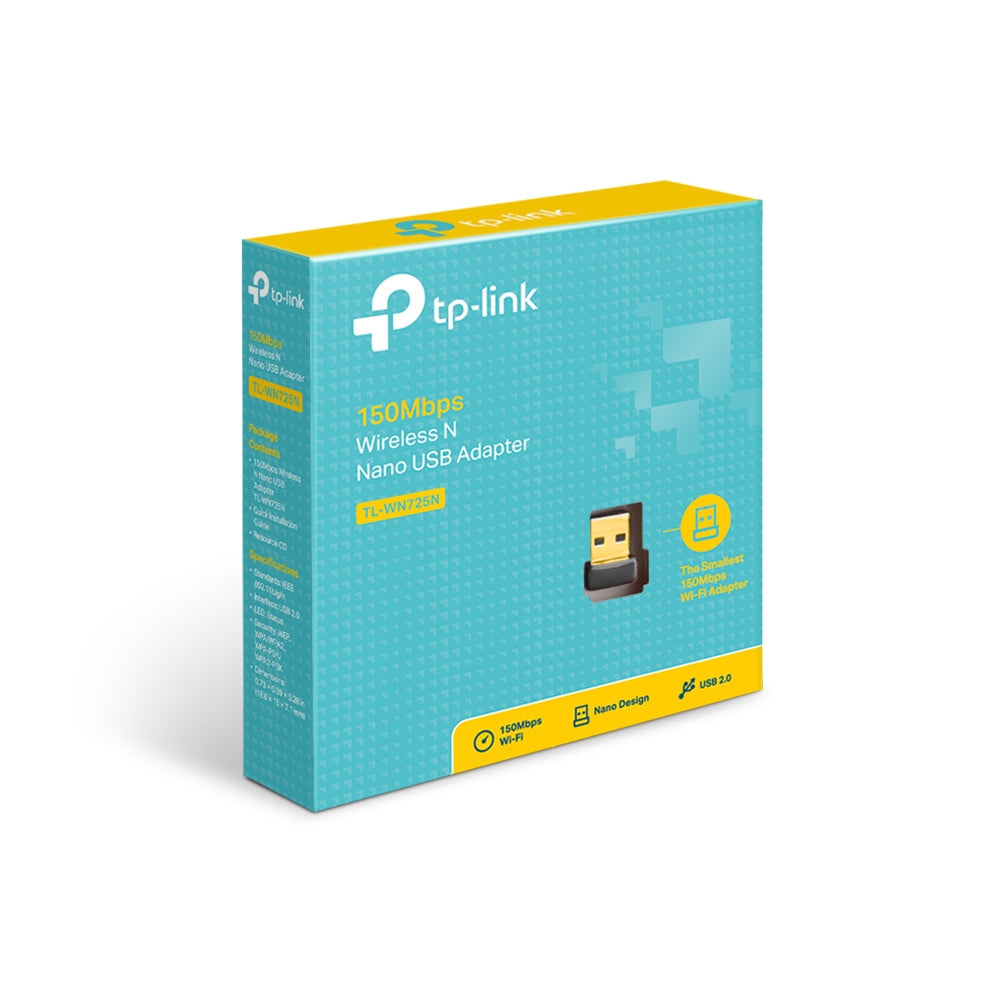 TP-Link TL-WN725N อุปกรณ์รับ Wi-Fi (150Mbps Wireless N Nano USB Adapter)