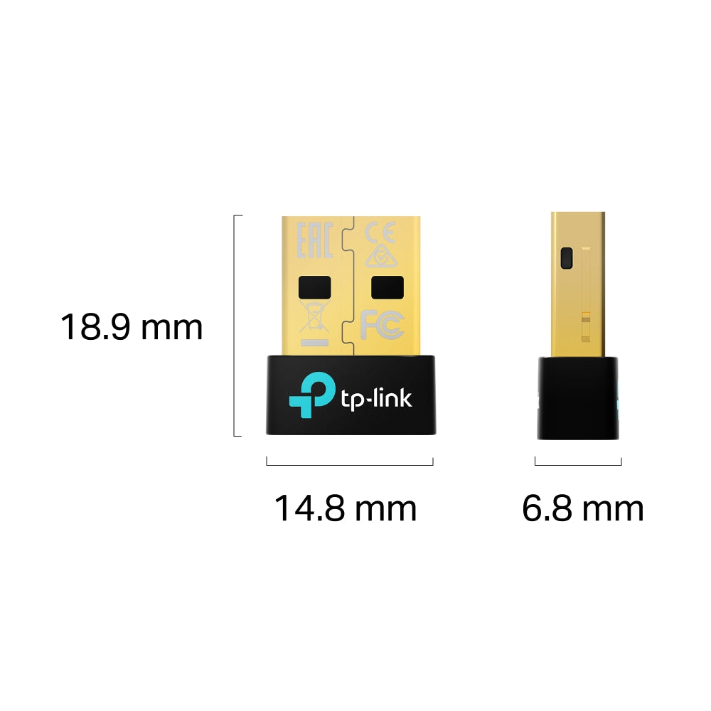 TP-Link UB600 ยูเอสบีบลูทูธ 6.0 Bluetooth 6.0 Nano USB Adapter รับประกันแบบ Limited Lifetime