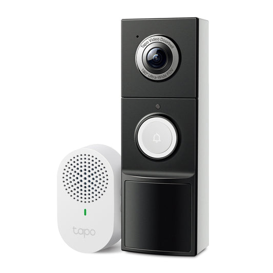 TP-Link Tapo D235 Tapo Video Doorbell Camera กริ่งพร้อมกล้อง 2K 5MP มุมมองกว้าง180° แบตเตอรี่ใช้งานนานสูงสุด 210 วัน