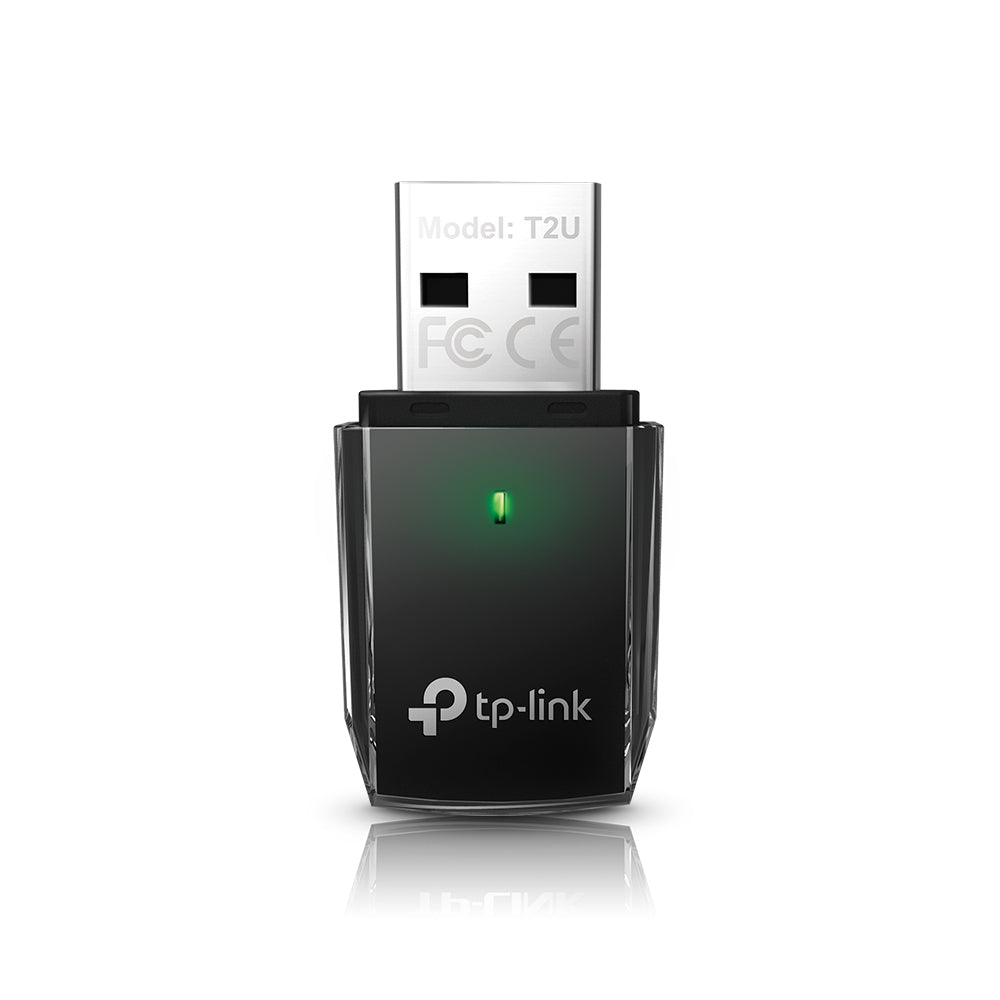 TP-Link Archer T2U AC600 Dual Band USB Adapter ตัวรับสัญญาณ WiFi ผ่านคอมพิวเตอร์หรือโน๊ตบุ๊ค