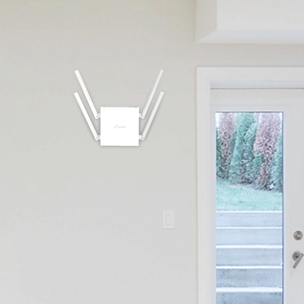 TP-Link Archer C24 AC750 Dual-Band Wi-Fi Router 4 เสาสัญญาณ เหมาะกับการสตรีมมิ่งวิดีโอความละเอียดสูงและความเร็วสูงในการดาวน์โหลด