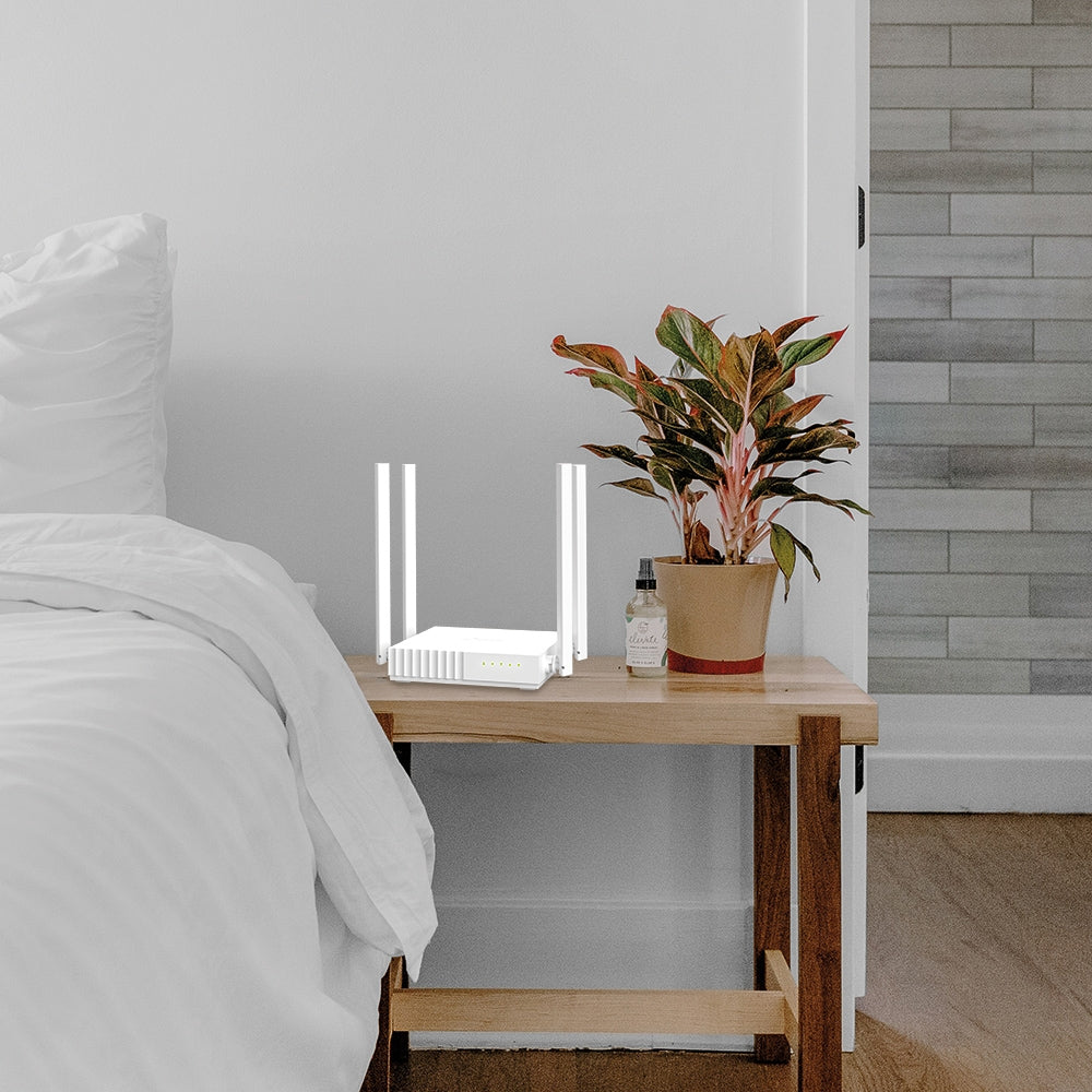 TP-Link Archer C24 AC750 Dual-Band Wi-Fi Router 4 เสาสัญญาณ เหมาะกับการสตรีมมิ่งวิดีโอความละเอียดสูงและความเร็วสูงในการดาวน์โหลด