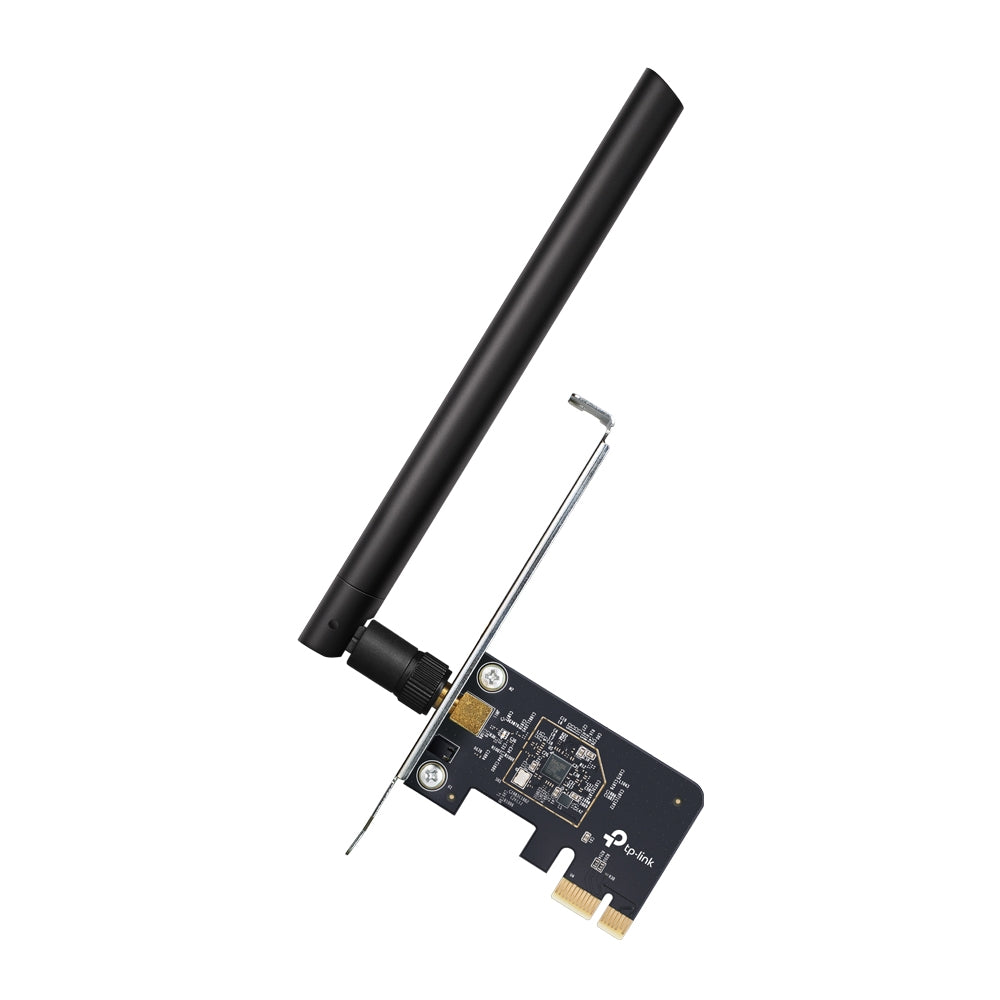 TP-Link Archer T2E AC600 Wireless Dual Band PCI Express Adapter ตัวรับสัญญาณ WiFi สำหรับคอมพิวเตอร์พีซี