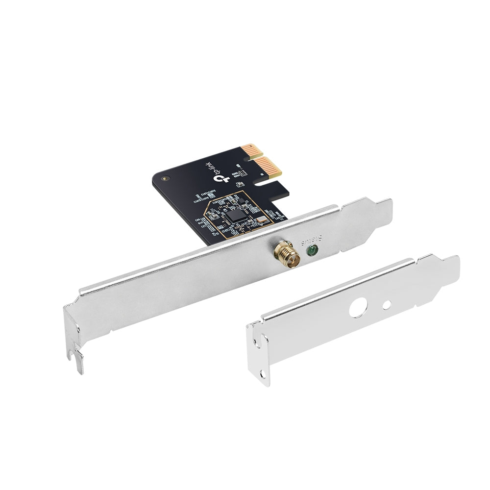 TP-Link Archer T2E AC600 Wireless Dual Band PCI Express Adapter ตัวรับสัญญาณ WiFi สำหรับคอมพิวเตอร์พีซี