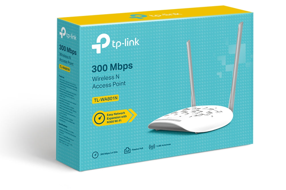 TP-Link TL-WA801N (WiFi 300Mbps Wireless N) ตัวกระจายสัญญาณ Access Point (แอคเซสพอยต์)