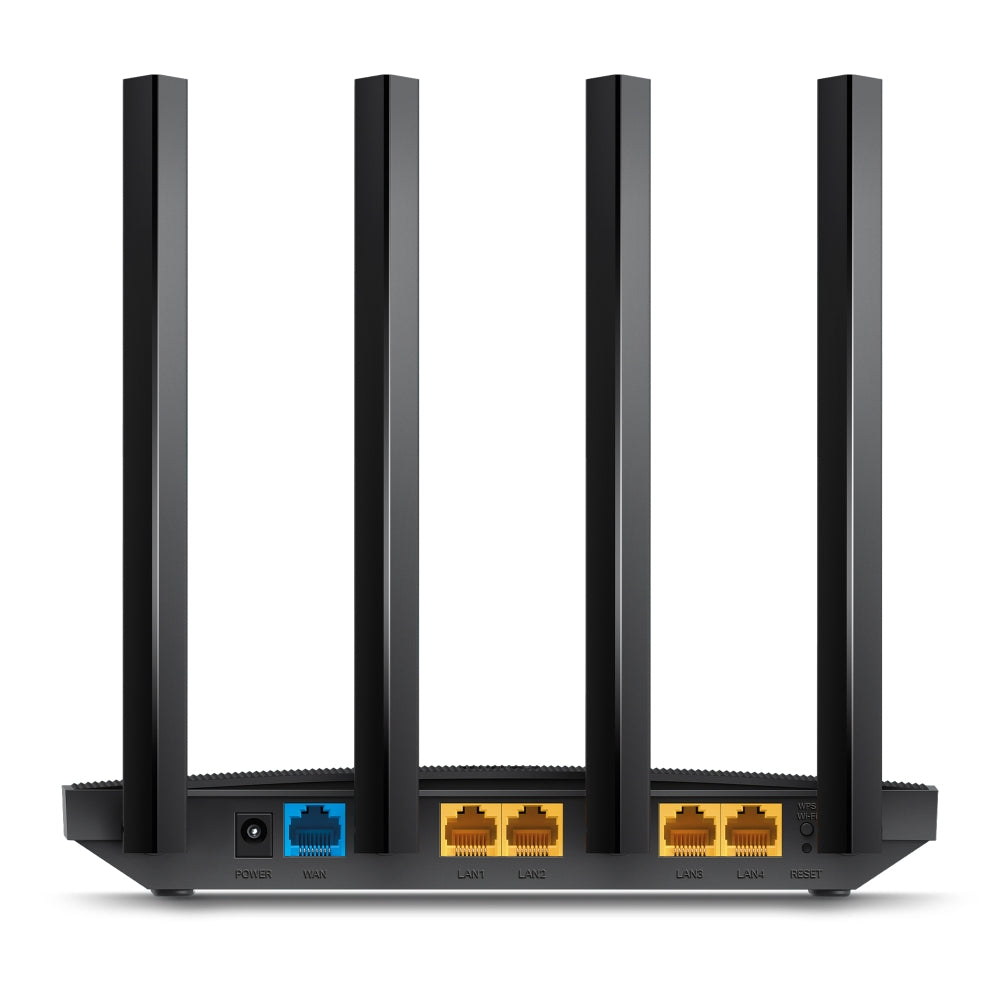 TP-Link Archer C6 ไวไฟเราเตอร์ AC1200 Wireless MU-MIMO Gigabit Router (รองรับโหมด Access Point)
