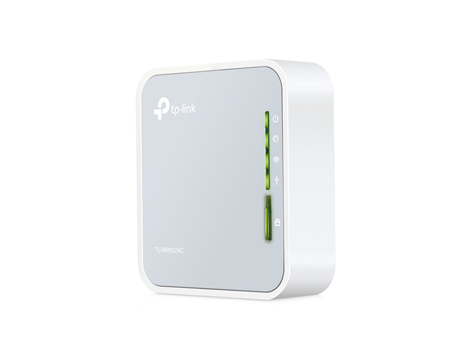 TP-Link TL-WR902AC เราเตอร์จิ๋ว AC750 ปล่อย Wi-Fi หลากหลายโหมด (Wireless Travel Router)