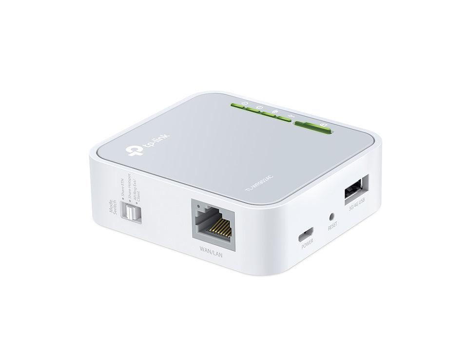 TP-Link TL-WR902AC เราเตอร์จิ๋ว AC750 ปล่อย Wi-Fi หลากหลายโหมด (Wireless Travel Router)