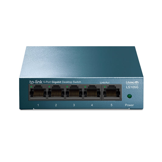 TP-Link LS1005G 5-Port 10/100/1000Mbps Desktop Switch