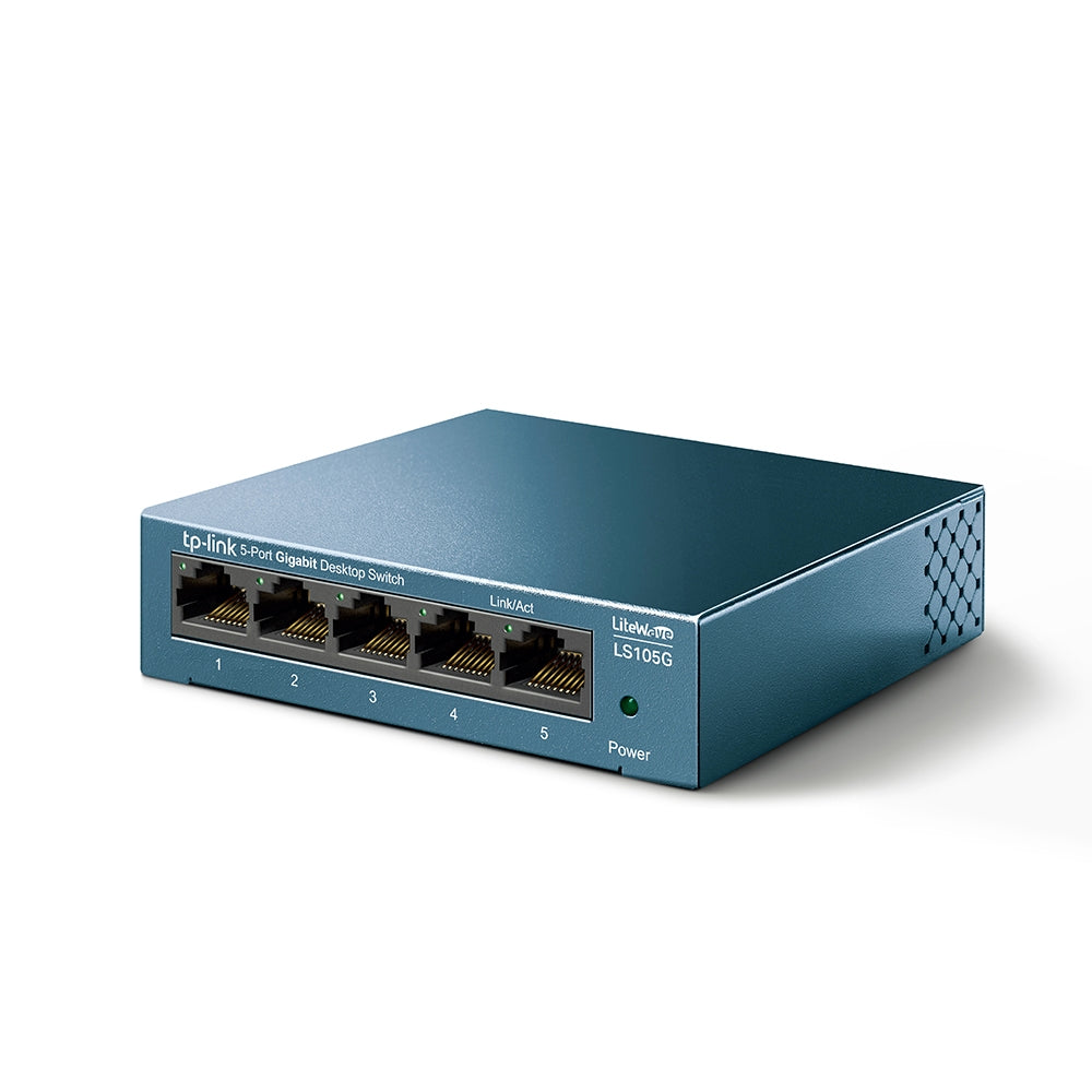 TP-Link LS1005G 5-Port 10/100/1000Mbps Desktop Switch
