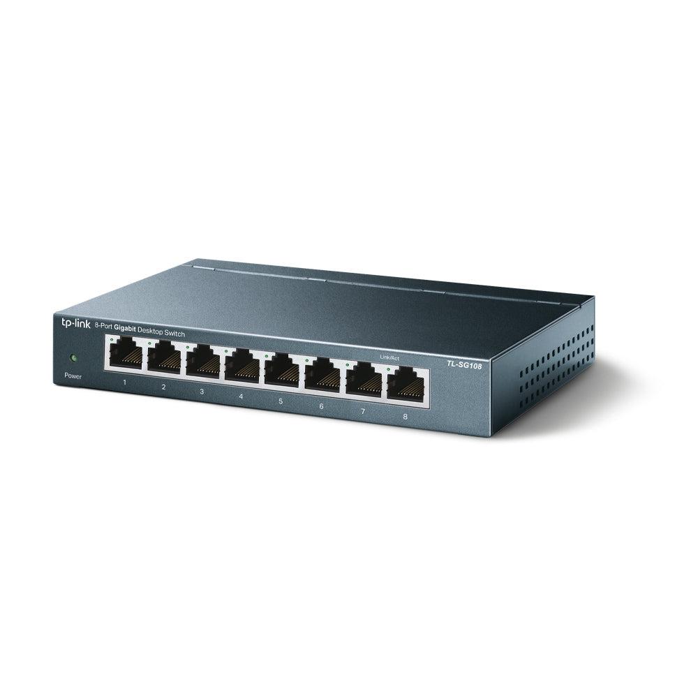 TP-Link TL-SG108 (8-Port 10/100/1000Mbps Desktop Switch)