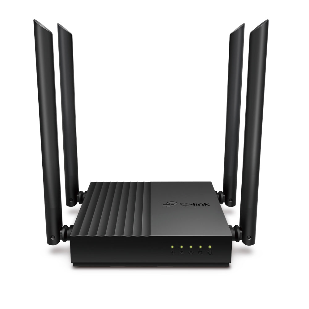 TP-Link Archer C64 AC1200 Wireless MU-MIMO WiFi Router 4 เสาภายนอก พร้อม Beamforming Technology ส่งสัญญาณครอบคลุม