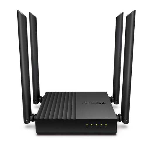 TP-Link Archer C64 AC1200 Wireless MU-MIMO WiFi Router 4 เสาภายนอก พร้อม Beamforming Technology ส่งสัญญาณครอบคลุม
