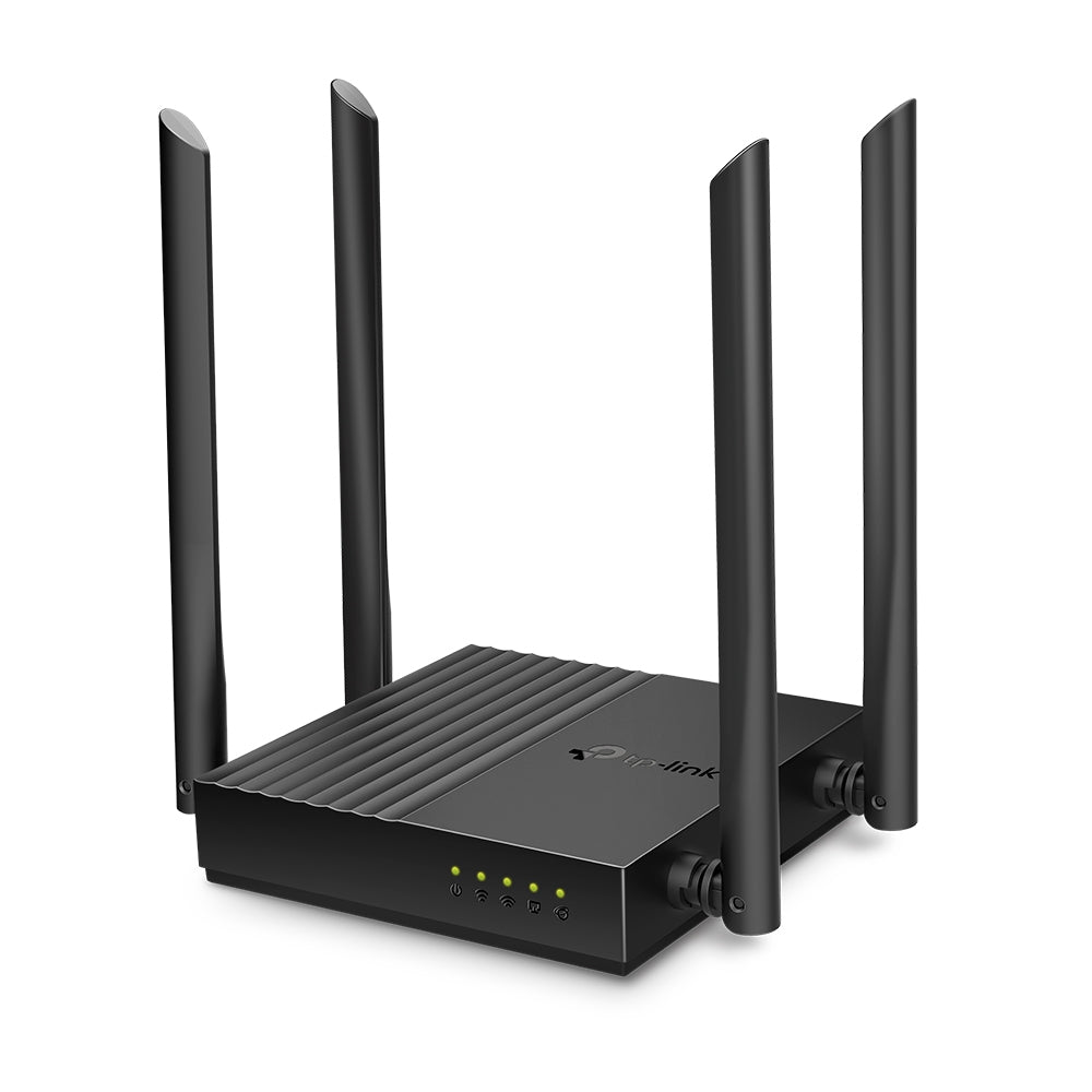 TP-Link Archer C64 AC1200 Wireless MU-MIMO WiFi Router 4 เสาภายนอก พร้อม Beamforming Technology ส่งสัญญาณครอบคลุม