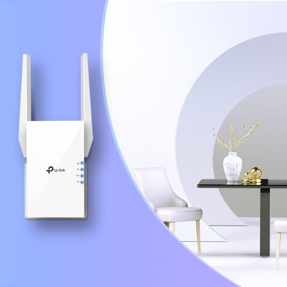 TP-Link RE505X|AX1500 Wi-Fi Range Extender Wifi Amplifier Repeater | อุปกรณ์ขยายสัญญาณ แรงเต็มสปีด กับเทคโนโลยี WiFi6