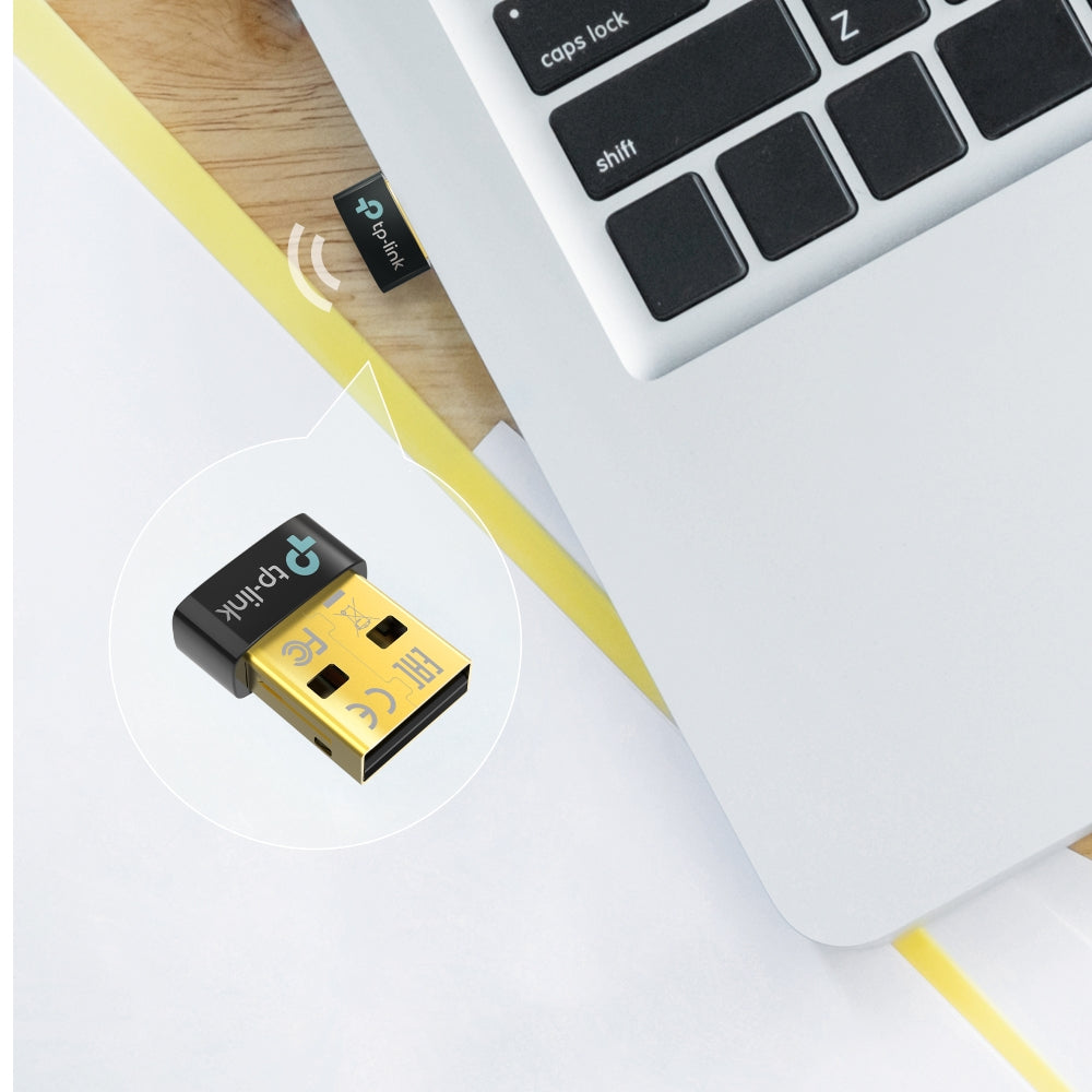 TP-Link UB500 Bluetooth 5.3 Nano USB Adapter: High-performance Bluetooth 5.3 USB adapter, supports Windows 11/10/8.1/7