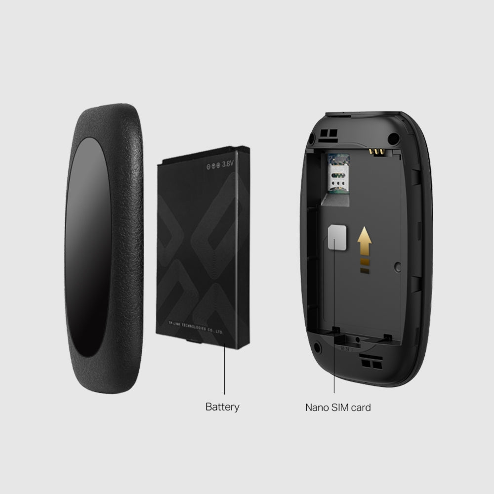 TP-Link M7000 Pocket WiFi พกพาไปได้ทุกที่ (4G LTE Mobile Wi-Fi) ใส่ซิมแล้วใช้ได้ทันที ไม่ต้องตั้งค่า