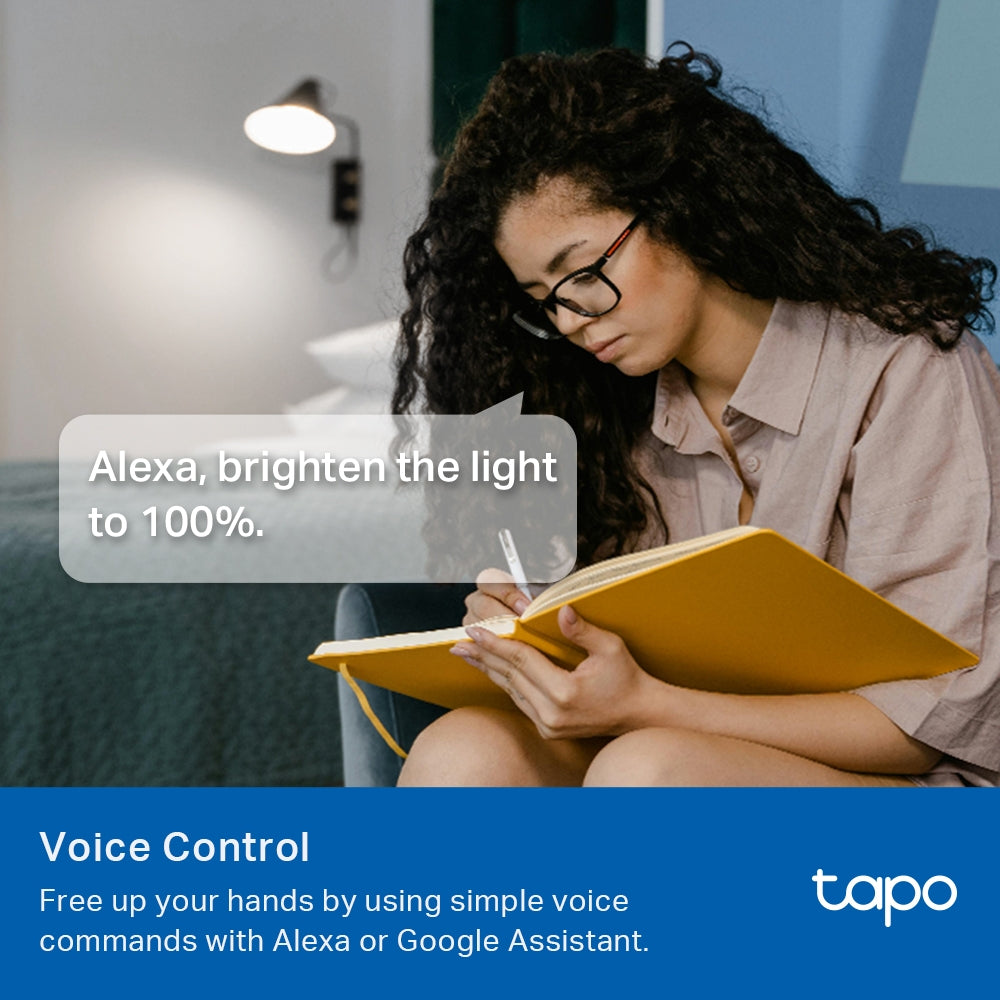 TP-Link Tapo L520E หลอดไฟอัจฉริยะ ตั้งค่าผ่านแอป สั่งการด้วยเสียง Smart Wi-Fi Light Bulb  ขั้ว E27 มีฟังก์ชั่นหรี่แสง