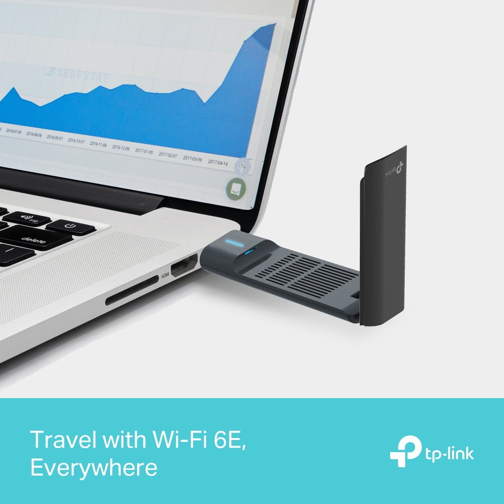 TP-Link Archer TXE70UH ยูเอสบี 3.0 อะแดปเตอร์ Wi-Fi 6E รองรับ Tri-Band Wireless AXE5400 High Gain Wireless USB Adapter