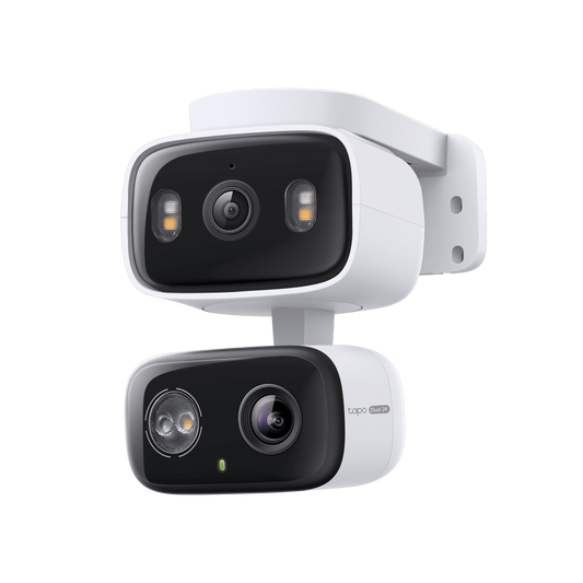 TP-Link Tapo C246D กล้อง 2 เลนส์ 6MP เลนส์มุมกว้าง 125° เทเลโฟโต้ 6 มม. กล้องวงจรปิด Pan/Tilt 2 เลนส์ สำหรับใช้ภายใน/ภายนอกอาคาร