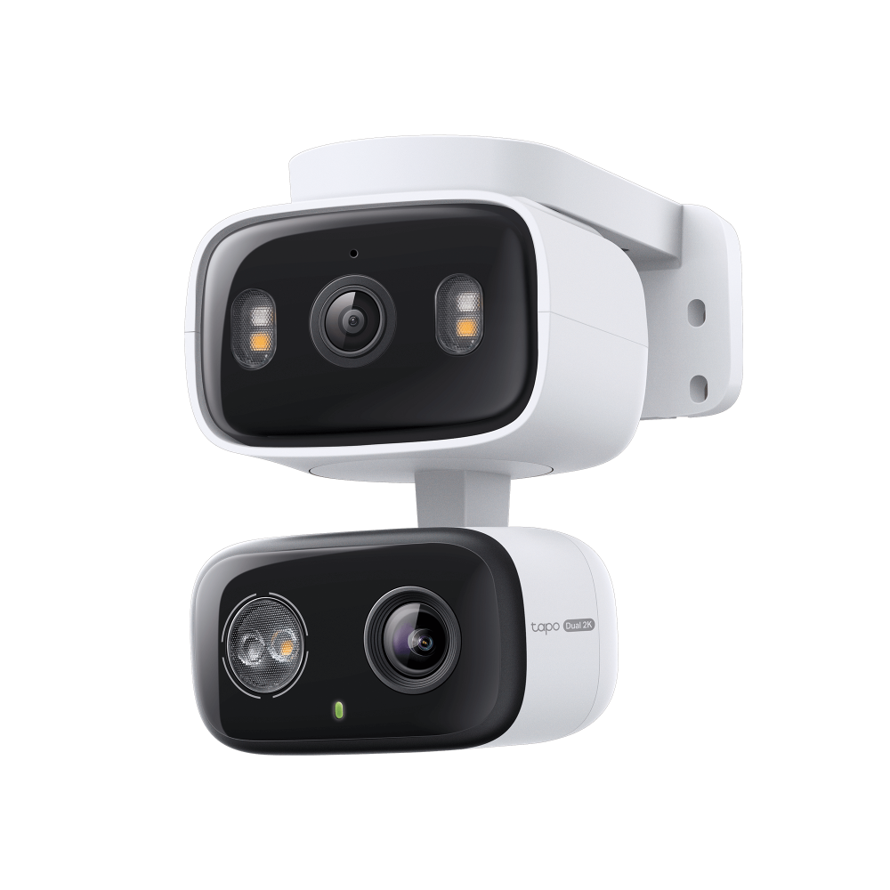 TP-Link Tapo C246D กล้อง 2 เลนส์ 6MP เลนส์มุมกว้าง 125° เทเลโฟโต้ 6 มม. กล้องวงจรปิด Pan/Tilt 2 เลนส์ สำหรับใช้ภายใน/ภายนอกอาคาร