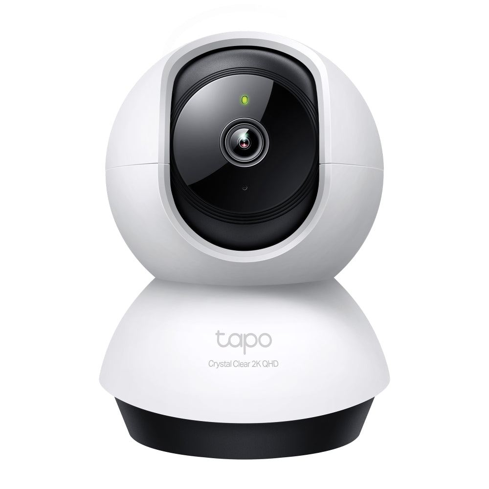 TP-Link Tapo C220 4MP 2K+ QHD Smart AI Pan/Tilt 360º Camera with Human, Animal, and Vehicle Detection and Notifications