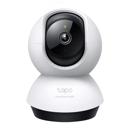 TP-Link Tapo C220 4MP 2K+ QHD Smart AI Pan/Tilt 360º Camera with Human, Animal, and Vehicle Detection and Notifications