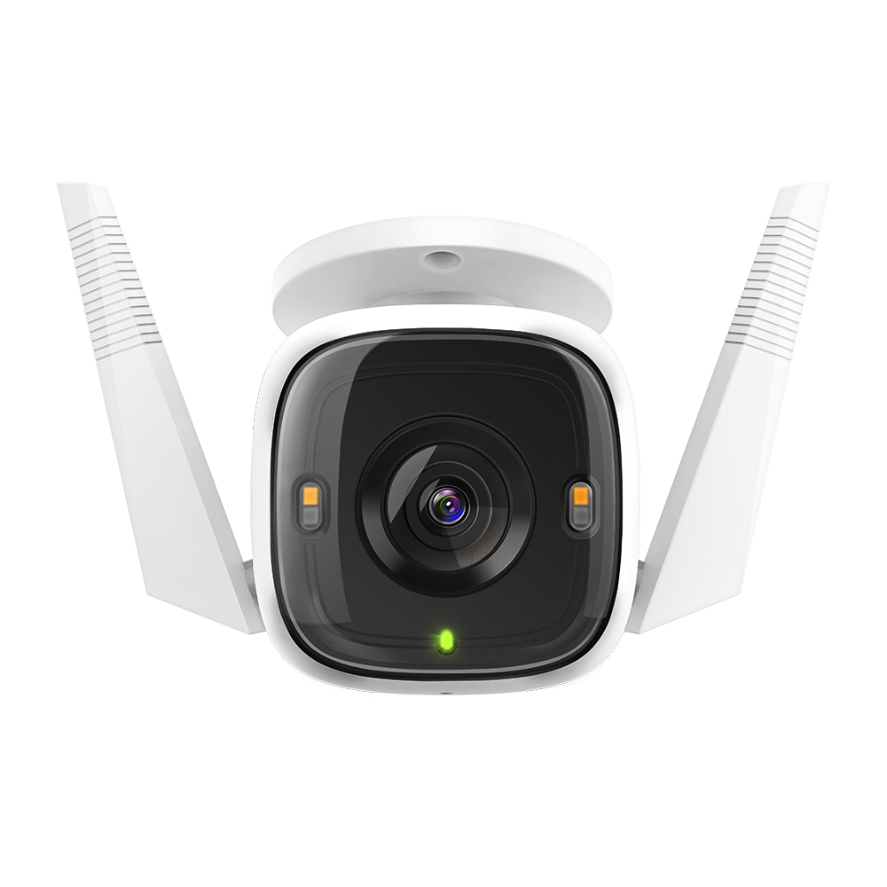 TP-Link Tapo C320WS กล้องวงจรปิด Wi-Fi ภายนอกอาคาร 2K QHD ดูวิดีโอสีเวลากลางคืน บันทึกภาพ 4MP รองรับ SD Card สูงสุด 512GB