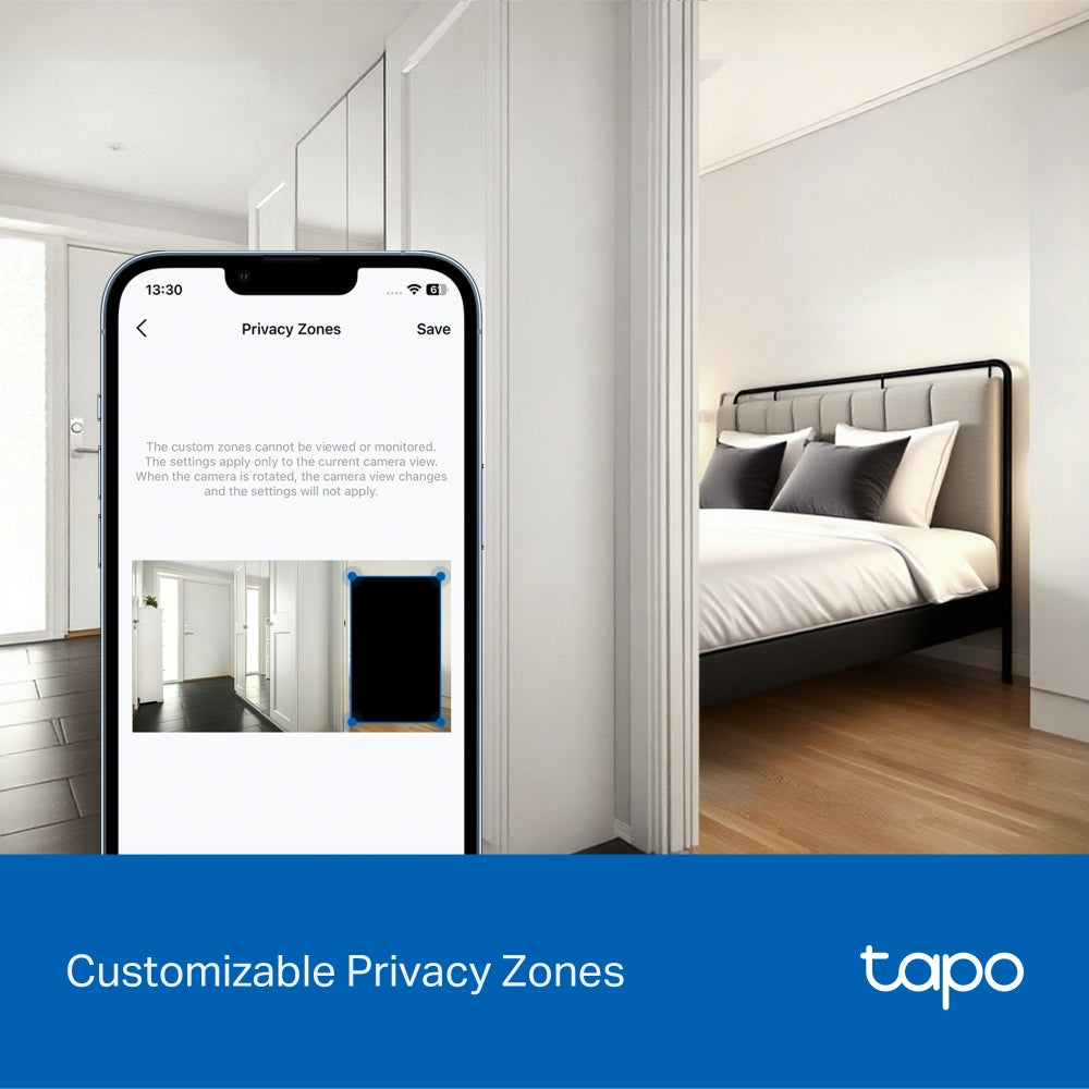 TP-Link Tapo C250 กล้องวงจรปิด Wi-Fi อัจฉริยะ 4K 8MP ตรวจจับมนุษย์ สัตว์เลี้ยง เสียงเด็กร้อง พร้อม Pan/Tilt และ AI