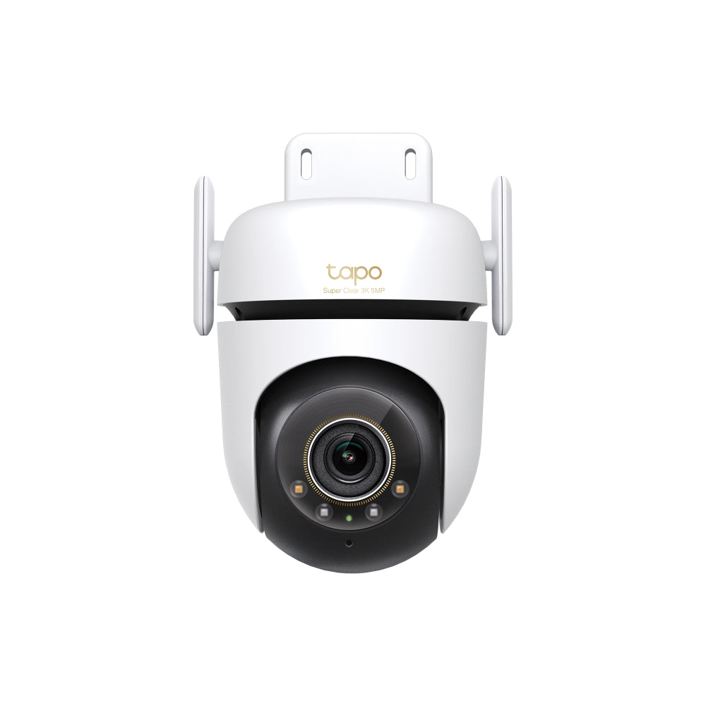 TP-Link Tapo C530WS กล้อง Wi-Fi 3K 5MP ภายนอกอาคาร IP66 AI อัจฉริยะ ภาพสีคมชัดแม้แสงน้อย 360° แนวนอน พร้อมไมโครโฟนและลำโพงในตัว