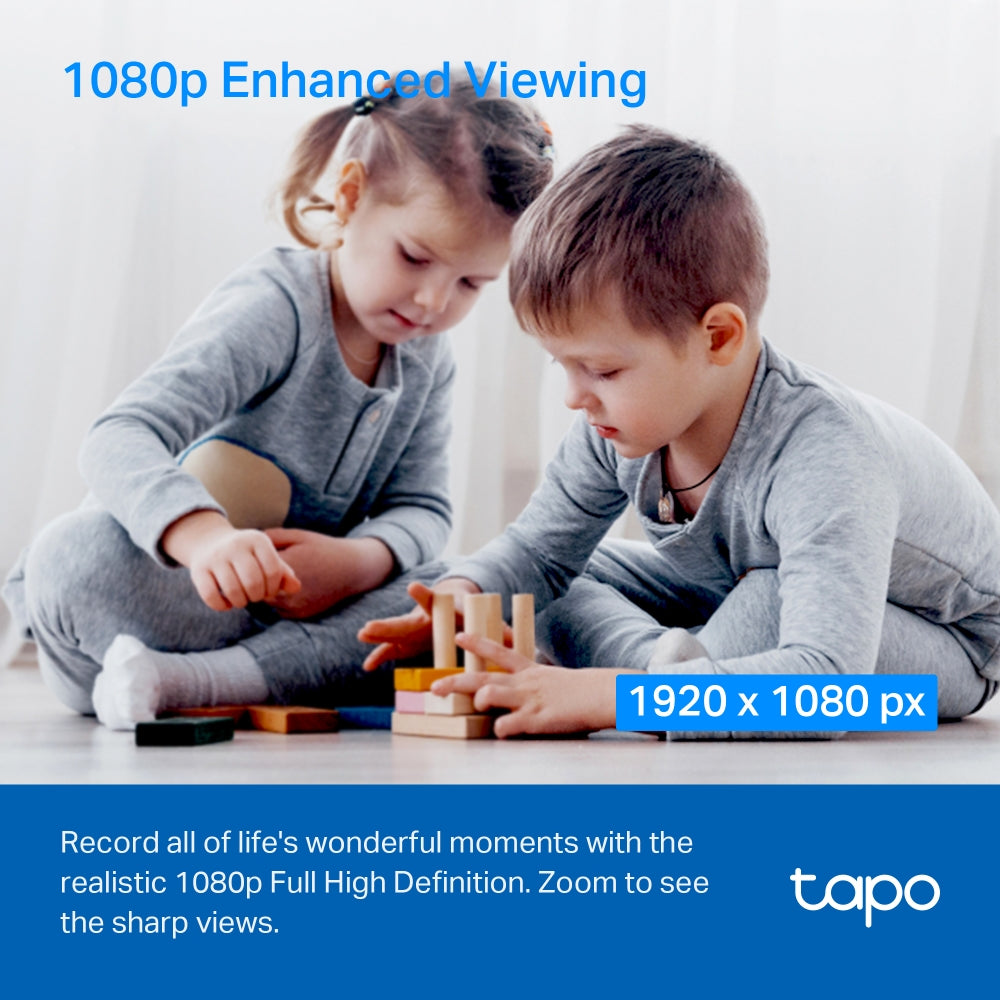 TP-Link Tapo C200 ภาพคมชัด 2MP Full HD/ Tapo C210 ภาพคมชัด 3MP 2K กล้องวงจรปิดไร้สาย ดูการใช้งานได้ผ่าน App ประกัน 2 ปี