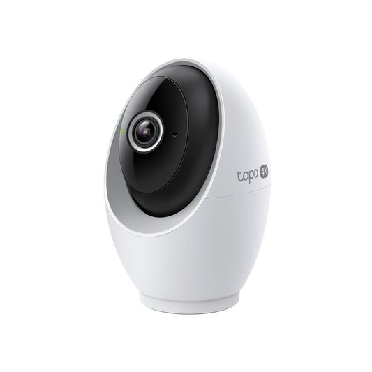 TP-Link Tapo C260 กล้องไวไฟ 4K 8MP ตรวจจับใบหน้า/เสียงหมาเห่า AI มองเห็นกลางคืน 40 ฟุต Pan/Tilt AI Home Security Wi-Fi Camera