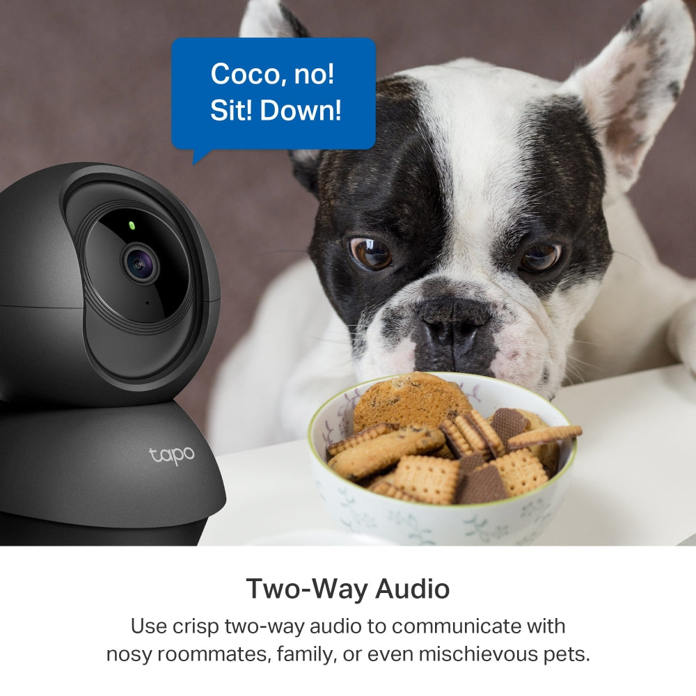 TP-Link Tapo C211 กล้องวงจรปิด Wi-Fi Black Edition ความละเอียด 2K 3MP Security Wi-Fi Camera ปรับมุมหมุนได้ 360°