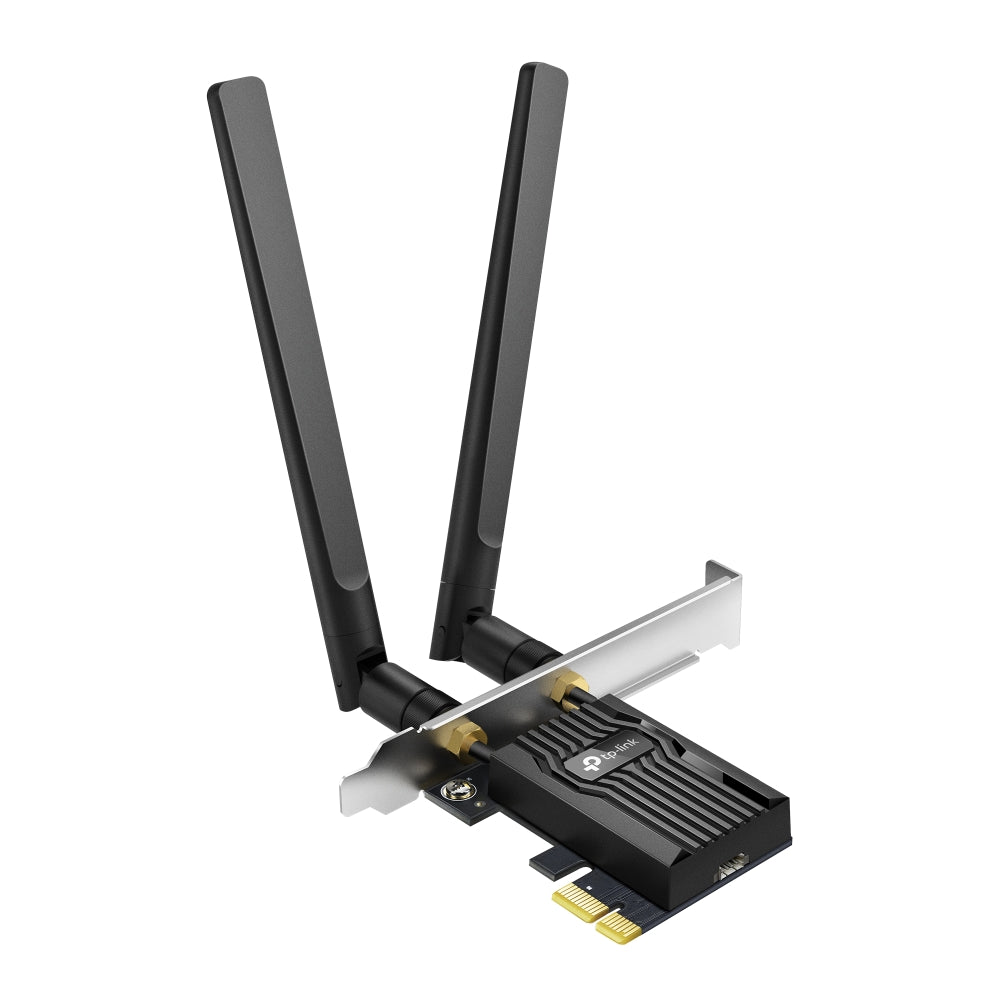 TP-Link Archer TX55E AX3000 Wi-Fi 6 Bluetooth 5.3 PCIe Adapter การ์ด WiFi 6 พร้อมบลูทูธ 5.3 สำหรับคอมพิวเตอร์