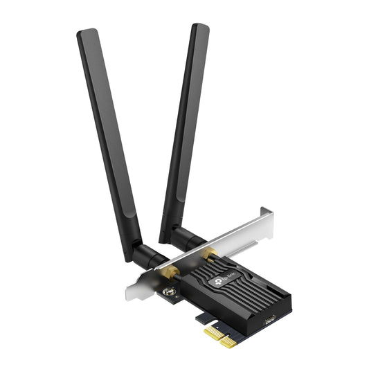 TP-Link Archer TX55E AX3000 Wi-Fi 6 Bluetooth 5.3 PCIe Adapter การ์ด WiFi 6 พร้อมบลูทูธ 5.3 สำหรับคอมพิวเตอร์