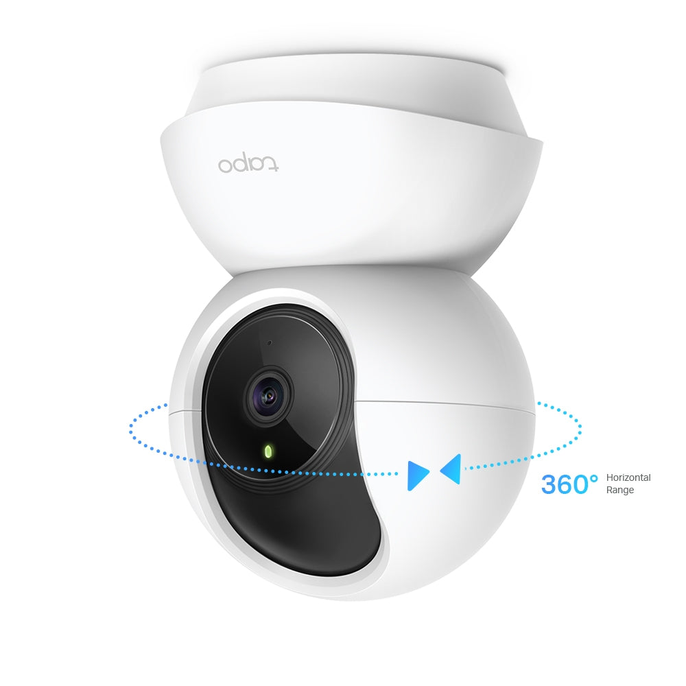 TP-Link Tapo C210 กล้องไวไฟใช้ภายใน 3 MP 2K ปรับหมุนได้ 360° ตรวจจับพร้อมแจ้งเตือน รองรับ Micro SD สูงสุด 512 GB