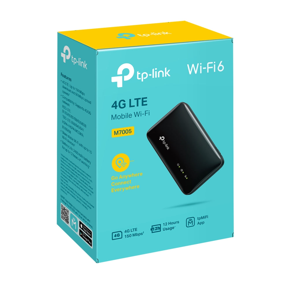 TP-Link M7005┃พ็อกเก็ตไวไฟ6 4G LTE Mobile Wi-Fi┃pocket wifi┃wifi┃ซิม┃ไวไฟพกพา┃wifi พกพา┃tplink