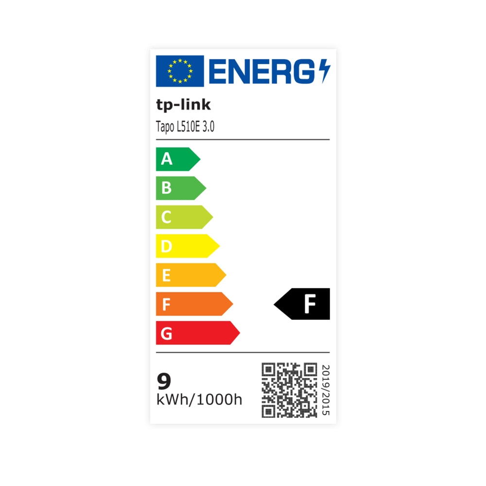 TP-Link Tapo L510E หลอดไฟอัจฉริยะ Warm White ขั้ว E27 Smart Wi-Fi Light Bulb ตั้งค่าเปิด/ปิดผ่านแอป สั่งการด้วยเสียงได้