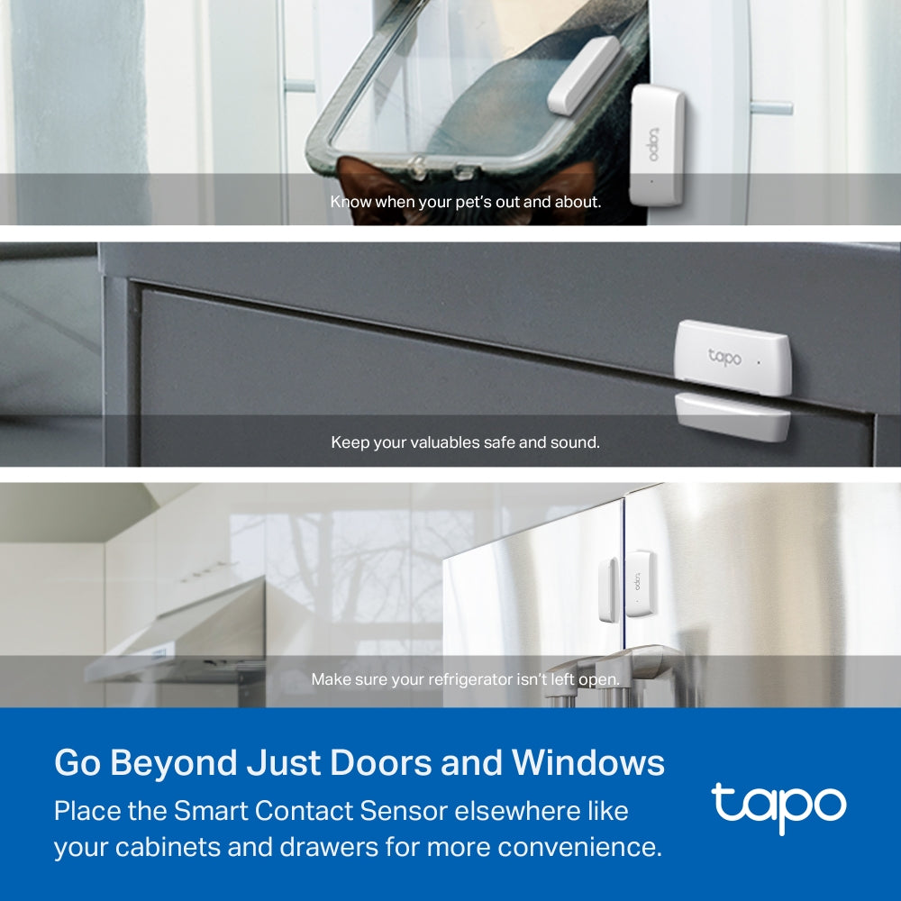 TP-Link Tapo T100 Smart Motion Sensor ตรวจจับการเคลื่อนไหว /  Tapo T110 Smart Contact Sensor ประตูหน้าต่าง รับประกัน 2ปี