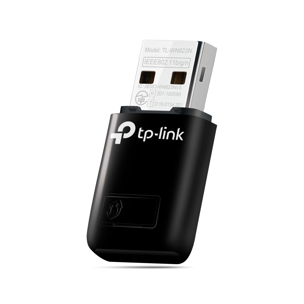TP-Link TL-WN823N 300Mbps Mini Wireless N USB Adapter - WiFi Receiver for PCs or Laptops