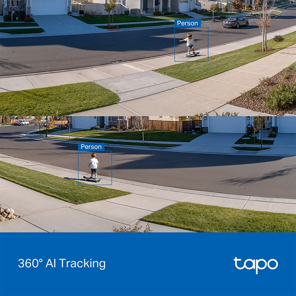 TP-Link Tapo C630 KIT ชุดกล้องวงจรปิด 3K 5MP พร้อมแผงโซลาร์เซลล์ Solar-Powered Pan/Tilt Security Camera Kit
