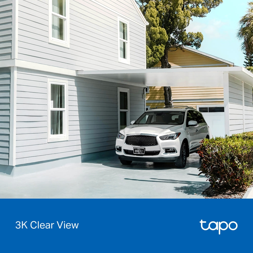 TP-Link Tapo C630 KIT ชุดกล้องวงจรปิด 3K 5MP พร้อมแผงโซลาร์เซลล์ Solar-Powered Pan/Tilt Security Camera Kit
