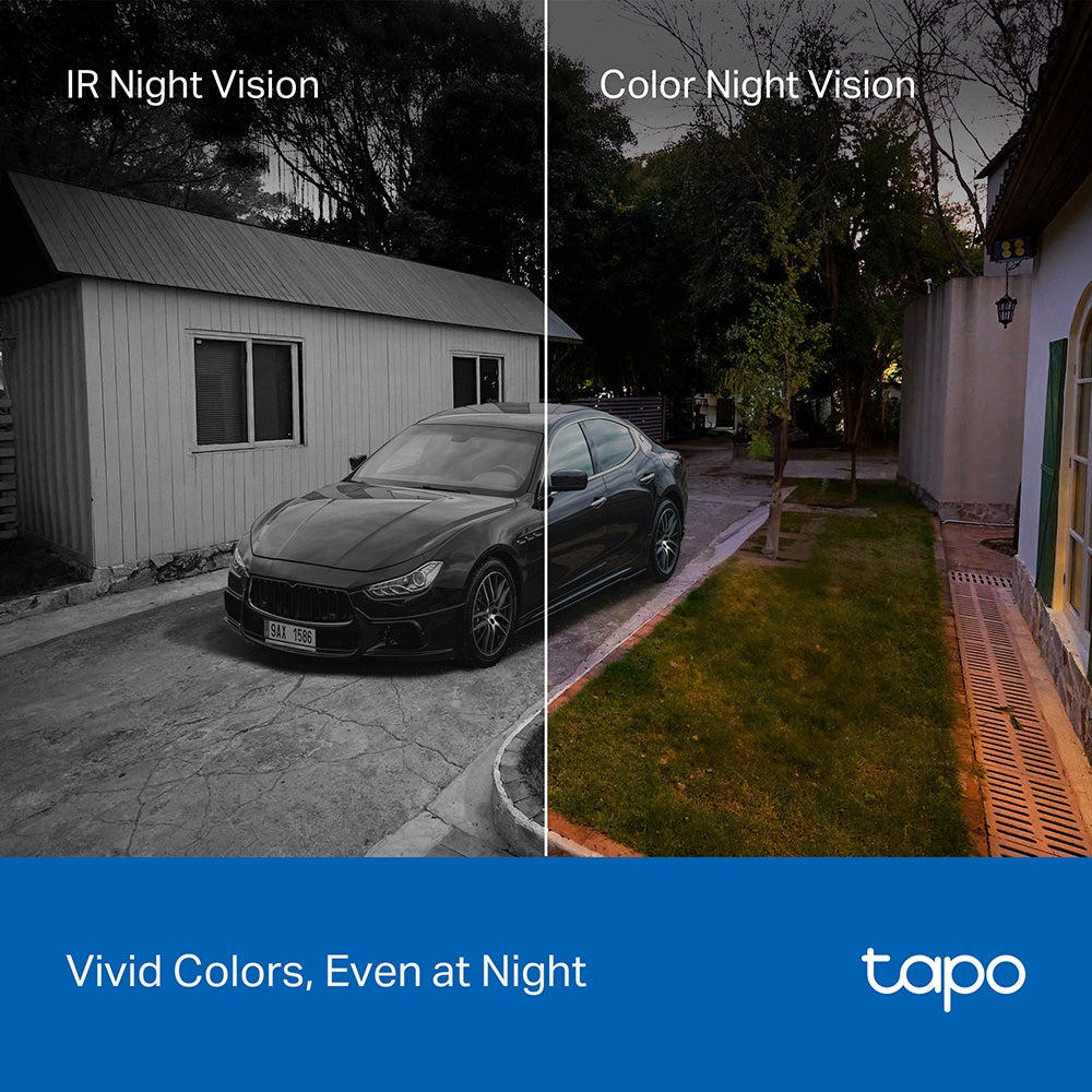 TP-Link Tapo C610 KIT กล้องวงจรปิด 2K 3MP พร้อมแผงโซลาร์ Solar-Powered Pan/Tilt Security Camera Kit