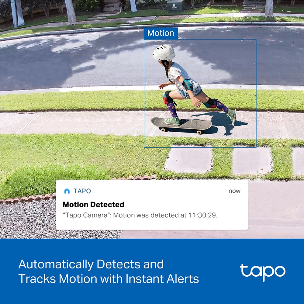 TP-Link Tapo C610 KIT กล้องวงจรปิด 2K 3MP พร้อมแผงโซลาร์ Solar-Powered Pan/Tilt Security Camera Kit