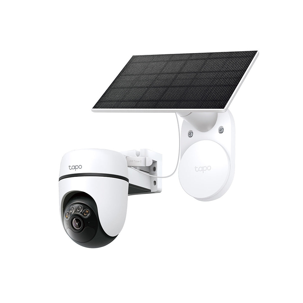 TP-Link Tapo C610 KIT กล้องวงจรปิด 2K 3MP พร้อมแผงโซลาร์ Solar-Powered Pan/Tilt Security Camera Kit