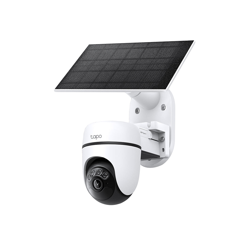 TP-Link Tapo C610 KIT กล้องวงจรปิด 2K 3MP พร้อมแผงโซลาร์ Solar-Powered Pan/Tilt Security Camera Kit