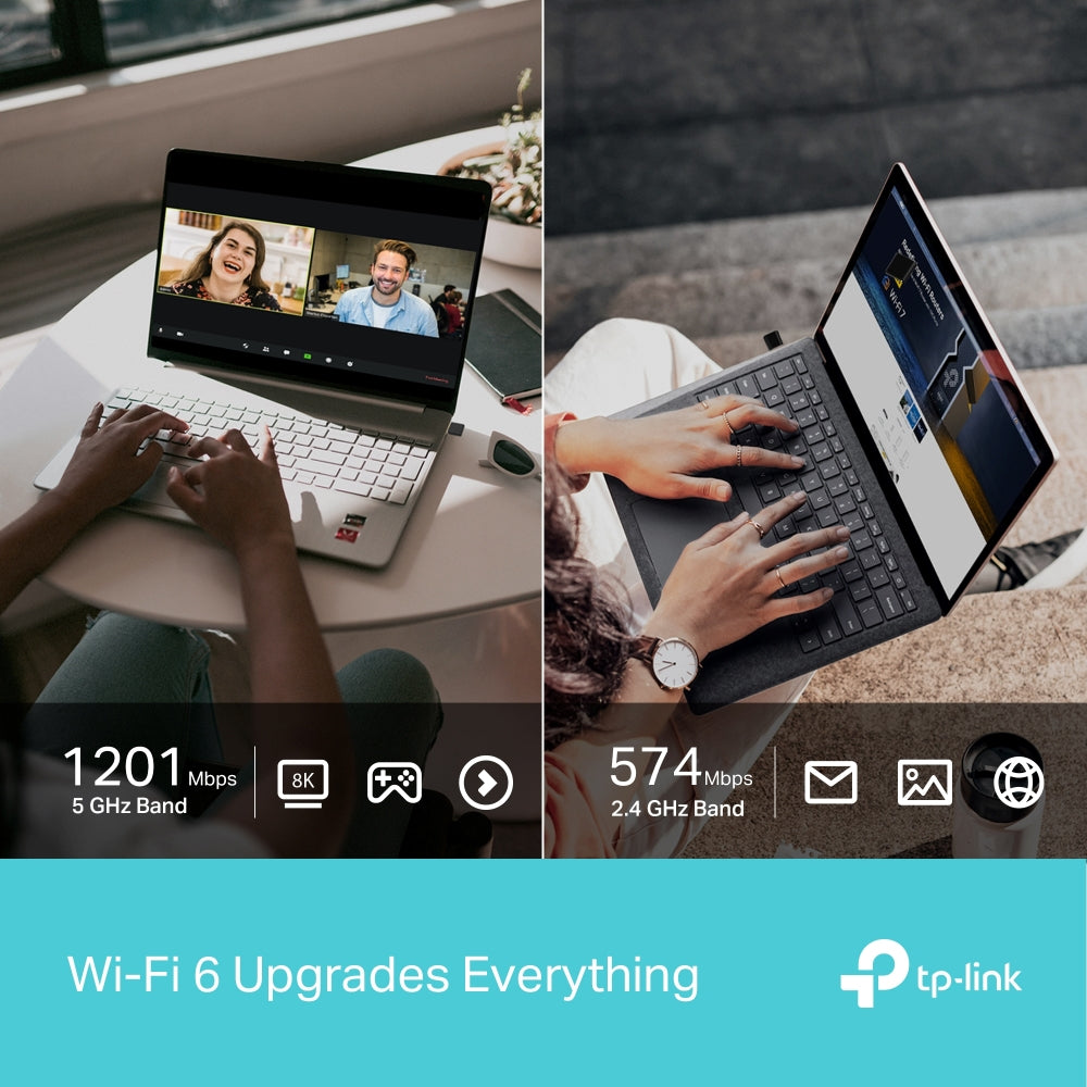 TP-Link Archer TX20U Nano AX1800 Nano Wi-Fi 6 Dual Band Wireless USB Adapter