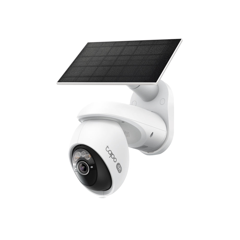 TP-Link Tapo C660 KIT กล้องวงจรปิด 4K 8MP พร้อมแผงโซลาร์เซลล์ Solar-Powered Pan/Tilt Security Camera Kit รับประกัน 1 ปี